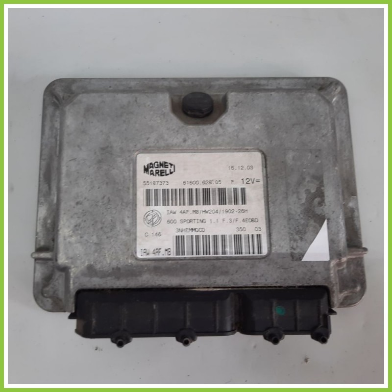 Centralina Motore Iniezione ECU MAGNETI MARELLI IAW4AF.M8 FIAT SEICENTO 1E 1.1 55177373 1998 2005