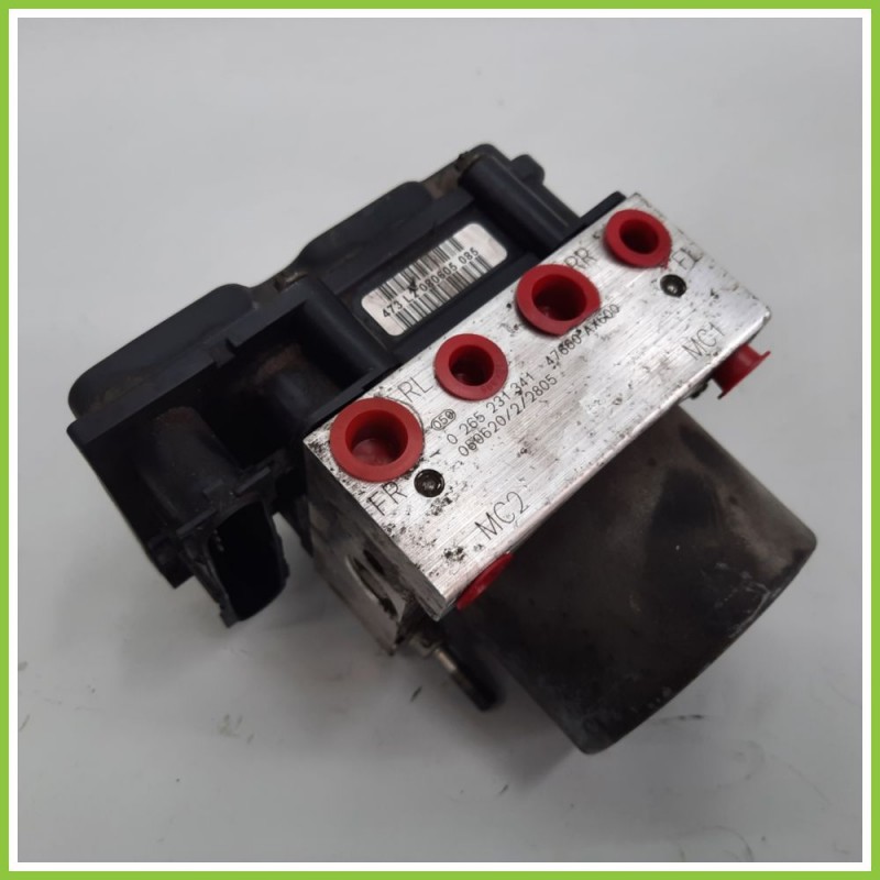 Centralina ABS Modulo Pompa BOSCH 0265800319 0265231341 NISSAN MICRA K12E Originale Usato