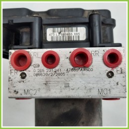 Centralina ABS Modulo Pompa BOSCH 0265800319 0265231341 NISSAN MICRA K12E Originale Usato