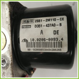 Centralina ABS Modulo Pompa ATE 10.0960-0106.3 10.0206-0093.4 FORD FIESTA CBK Originale Usato