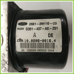 Centralina ABS Modulo Pompa ATE 10.0960-0100.3 10.0206-0016.4 FORD FIESTA CBK Originale Usato