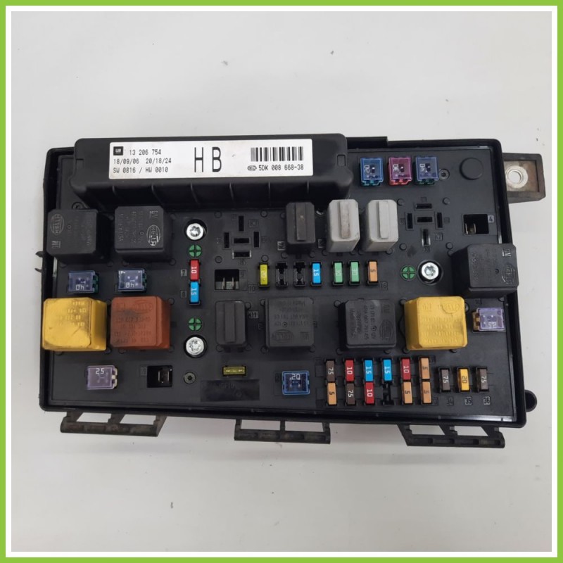 Body Computer Centralina Modulo BCM BSI HELLA 5DK008668-38 OPEL ZAFIRA A05 1.9 8V 13206N754 2005 2010