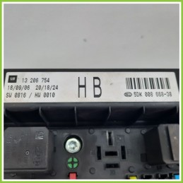 Body Computer Centralina Modulo BCM BSI HELLA 5DK008668-38 OPEL ZAFIRA A05 1.9 8V 13206N754 2005 2010