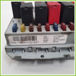 Body Computer Centralina Modulo BCM BSI FIAT IDEA 4D/2S 1.3 16V 51739427 2003 2012