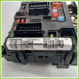 Body Computer Centralina Modulo BCM BSI SIEMENS BSM-B3 CITROEN C3 1a Serie 1.4 9643498880 2002 2005