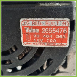Alternatore VALEO 2655476 CHEVROLET (DAEWOO) KALOS T200 96404263