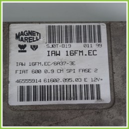 Centralina Motore Iniezione ECU MAGNETI MARELLI IAW16FM.EC FIAT SEICENTO 1E 46555914 1998 2005