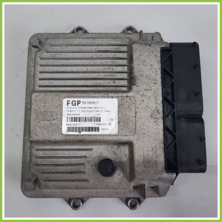 Centralina Motore Iniezione ECU MAGNETI MARELLI MJD6JF.P3 FIAT PUNTO 2U 1.3 16V MJT 55195817 2003 2007