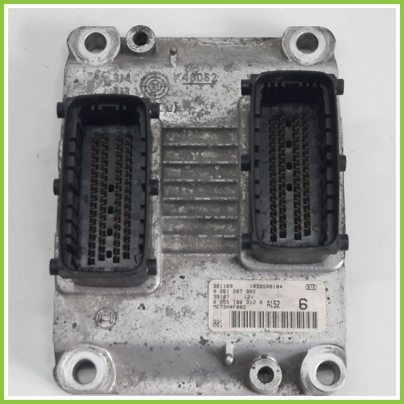 Centralina Motore Iniezione ECU BOSCH 0261207902 FIAT PUNTO 1N/1P 1.2 16V 55180312 1999 2005