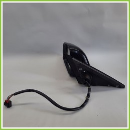 Specchio Specchietto Retrovisore Sinistro SX NERO AUDI A4 8K 2007 2013 Originale Usato