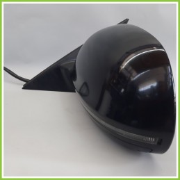 Specchio Specchietto Retrovisore Sinistro SX NERO AUDI A4 8K 2007 2013 Originale Usato