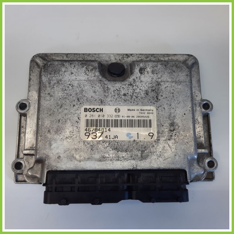Centralina Motore Iniezione ECU BOSCH 0281010332 ALFA ROMEO 147 W8 1.9 JTD 46784814 2000 2006