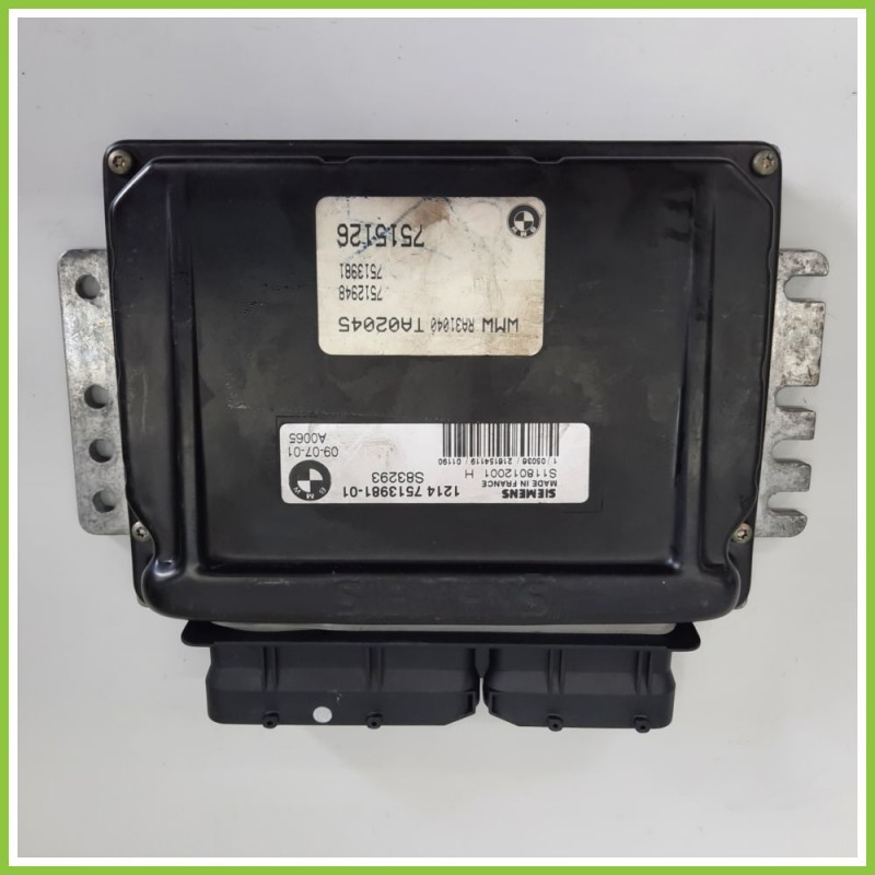 Centralina Motore Iniezione ECU SIEMENS S118012001H MINI MINI R50/R53 1.6 16V 7513981-01 2001 2006