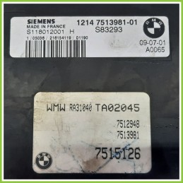 Centralina Motore Iniezione ECU SIEMENS S118012001H MINI MINI R50/R53 1.6 16V 7513981-01 2001 2006