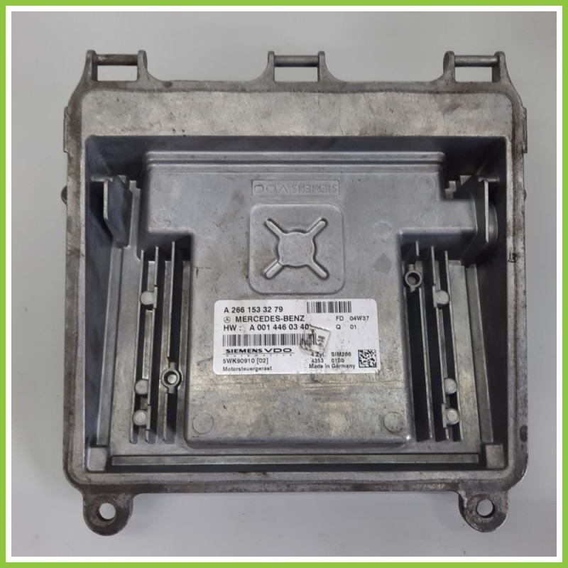 Centralina Motore Iniezione ECU SIEMENS 5WK90910-02 MERCEDES-BENZ Classe A W/C169 A2661533279 2004 2013