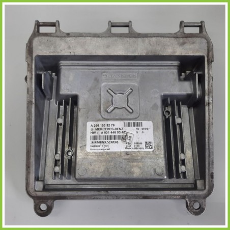 Centralina Motore Iniezione ECU SIEMENS 5WK90910-02 MERCEDES-BENZ Classe A W/C169 A2661533279 2004 2013