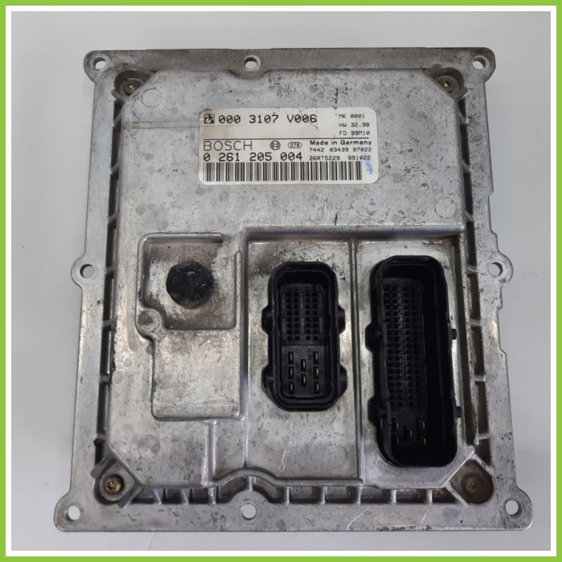 Centralina Motore Iniezione ECU BOSCH 0261205004 SMART COUPE C450 0003107V006 1998 2004