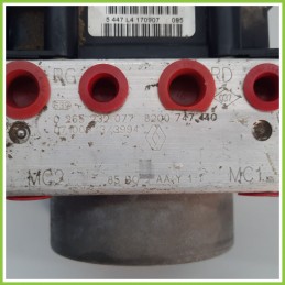 Centralina ABS Modulo Pompa BOSCH 0265800559 0265232077 RENAULT CLIO 3a Serie Originale Usato
