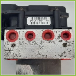 Centralina ABS Modulo Pompa BOSCH 0265800387 0265231474 RENAULT SCENIC 2a Serie Originale Usato