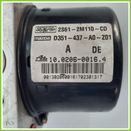 Centralina ABS Modulo Pompa ATE 10.0960-0100.3 10.0206-0016.4 FORD FIESTA CBK Originale Usato