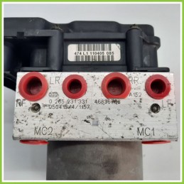 Centralina ABS Modulo Pompa BOSCH 0265800315 0265231331 FIAT PUNTO 2U Originale Usato