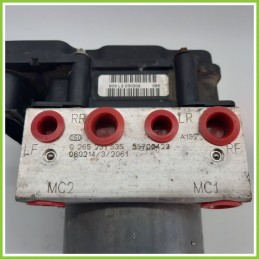 Centralina ABS Modulo Pompa BOSCH 0265800421 0265231535 FIAT GRANDE PUNTO 2Y Originale Usato
