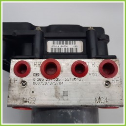 Centralina ABS Modulo Pompa BOSCH 0265800421 0265231535 FIAT GRANDE PUNTO 2Y Originale Usato