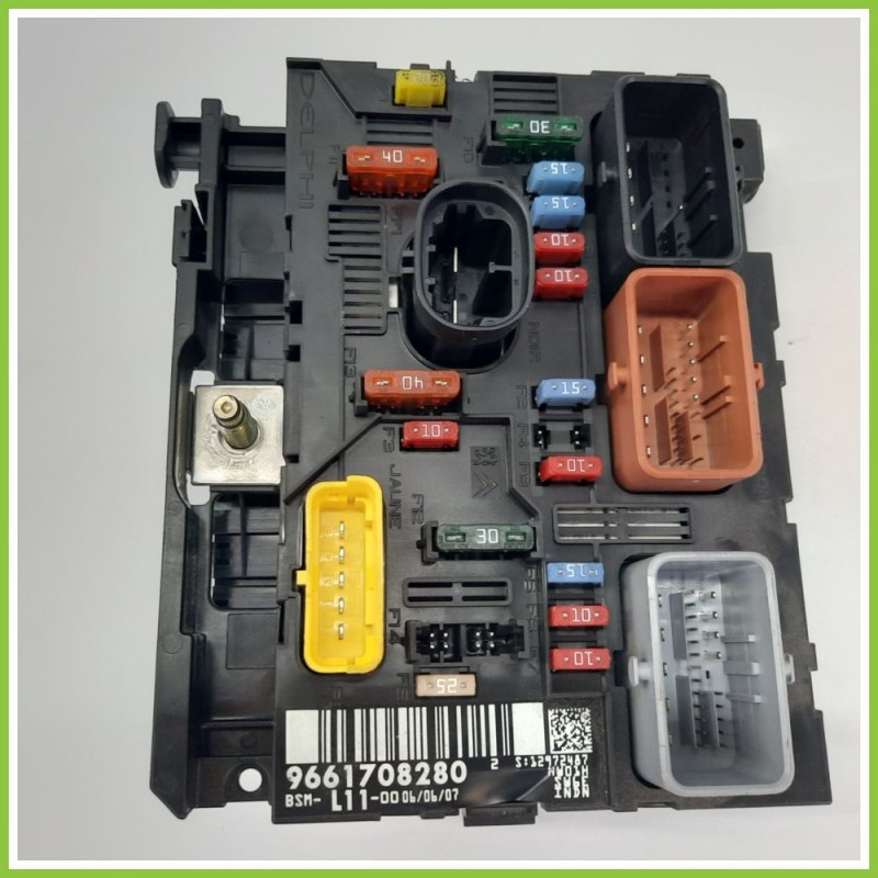 Body Computer Centralina Modulo BCM BSI DELPHI BSM-L11 PEUGEOT 207 1.4 96641708280 2006 2009