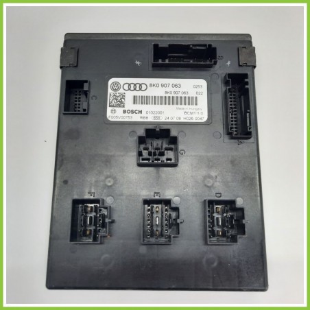 Body Computer Centralina Modulo BCM BSI BOSCH 01022001 AUDI A4 8K 2.0 TDI 8K0907063 2007 2013