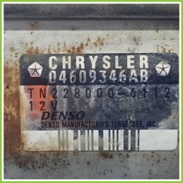 Motorino Avviamento DENSO TN228000-6112 CHRYSLER 300 M 04609346AB
