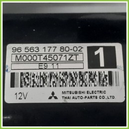 Motorino Avviamento MITSUBISHI M000T45071ZT PEUGEOT 207 9656317780