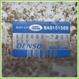 Motorino Avviamento DENSO 228000-7801 LAND ROVER FREELANDER NAD101500