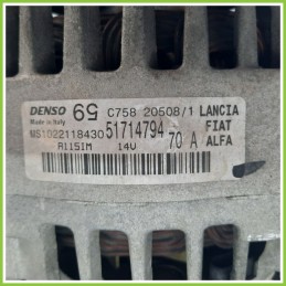 Alternatore DENSO MS1022118430 FIAT PUNTO CLASSIC 2U 5174794