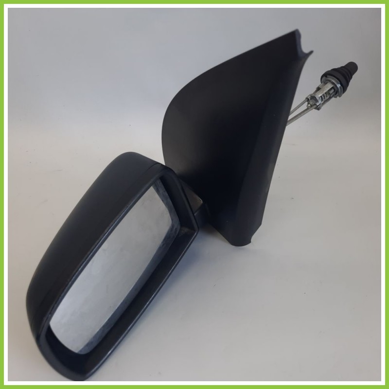Specchio Specchietto Retrovisore Sinistro SX GOFFRATO FIAT PANDA 2Q 2003 2010 FICOSA FICOMIRRORS 011003 Originale Usato