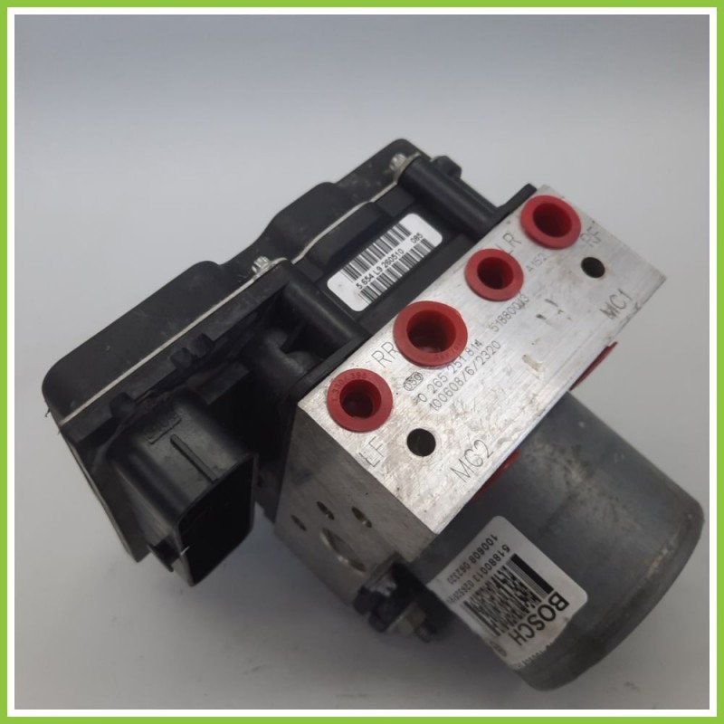 Centralina ABS Modulo Pompa BOSCH 0265951709 0265251814 FIAT GRANDE PUNTO 4C Originale Usato