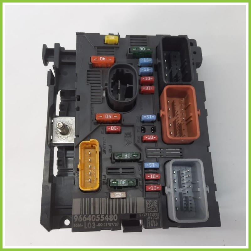 Body Computer Centralina Modulo BCM BSI DELPHI BSM-L03-00 CITROEN C3 PLURIEL 1.4 9664055480 2003 2010