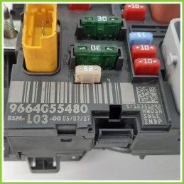 Body Computer Centralina Modulo BCM BSI DELPHI BSM-L03-00 CITROEN C3 PLURIEL 1.4 9664055480 2003 2010