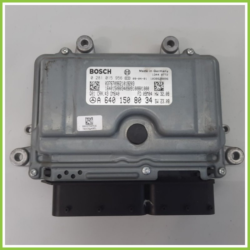 Centralina Motore Iniezione ECU BOSCH 0281015956 MERCEDES-BENZ Classe A W/C169 CDI A6401508034 2004 2013