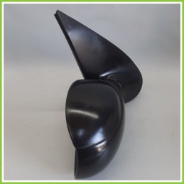 Specchio Specchietto Retrovisore Destro DX GOFFRATO PEUGEOT 206 1998 2009 FICOSA FICOMIRRORS Originale Usato