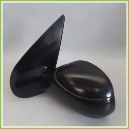 Specchio Specchietto Retrovisore Sinistro SX GOFFRATO PEUGEOT 206 1998 2009 FICOSA FICOMIRRORS Originale Usato