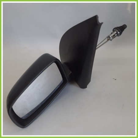 Specchio Specchietto Retrovisore Sinistro SX GOFFRATO FIAT PANDA 2Q 2003 2010 FICOSA FICOMIRRORS 01103 Originale Usato