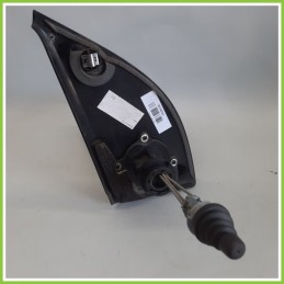 Specchio Specchietto Retrovisore Sinistro SX GOFFRATO FIAT PANDA 2Q 2003 2010 FICOSA FICOMIRRORS 01103 Originale Usato