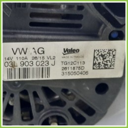 Alternatore VALEO TG12C113 SEAT LEON 03L903023J