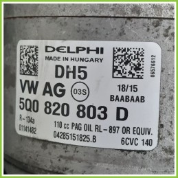 Compressore Clima AC Aria Condizionata DELPHI 6CVC140 SEAT LEON 5Q0820803D