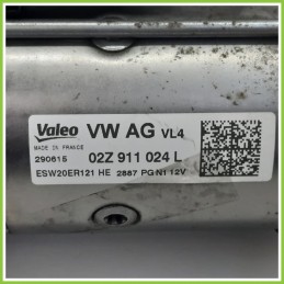Motorino Avviamento VALEO ESW20ER121HE SEAT LEON 02Z911024L