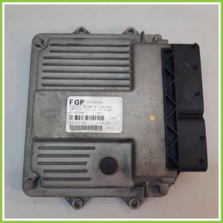 Centralina Motore Iniezione ECU MAGNETI MARELLI MJD6JF.P6 FIAT PUNTO 2U 1.3 16V MJT 55192093 2003 2007