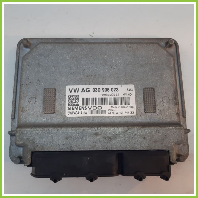 Centralina Motore Iniezione ECU SIEMENS 5WP4041404 SEAT IBIZA 6L 1.2 3D0906023 2001 2009