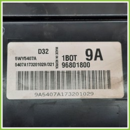 Centralina Motore Iniezione ECU SIEMENS 5WY5407A CHEVROLET (DAEWOO) MATIZ M200 96801800 2005 2010