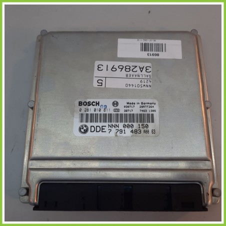Centralina Motore Iniezione ECU BOSCH 0281010811 LAND ROVER FREELANDER 2.0 DDE7791483 2002 2006