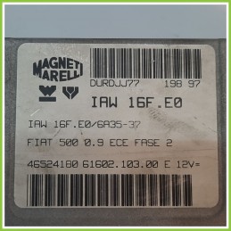 Centralina Motore Iniezione ECU MAGNETI MARELLI IAW16F.E0 FIAT CINQUECENTO NM 46524180 1992 1999